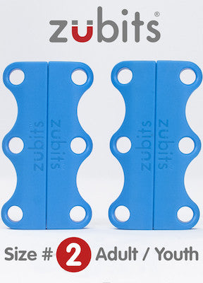 Light Blue - Zubits magnetic lacing solution