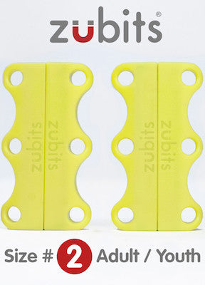 Yellow - Zubits magnetic lacing solution