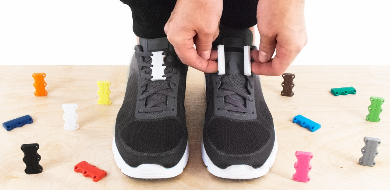Zubits magnetic lacing solution - Never tie laces again!